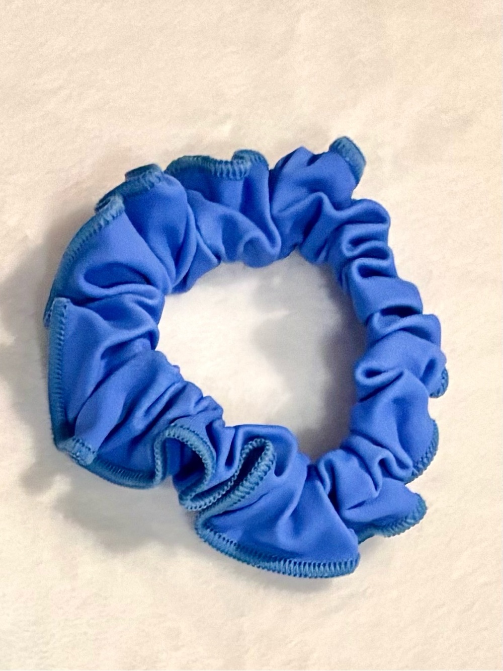 GK Jordan Chiles Performance Leotard Blue Rhinestone CM With Matching Scrunchie - Picture 6 of 11